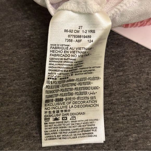 New! Nike Tempo Shorts Girls Size 2T Pink Athletic Dri Fit - Picture 5 of 9